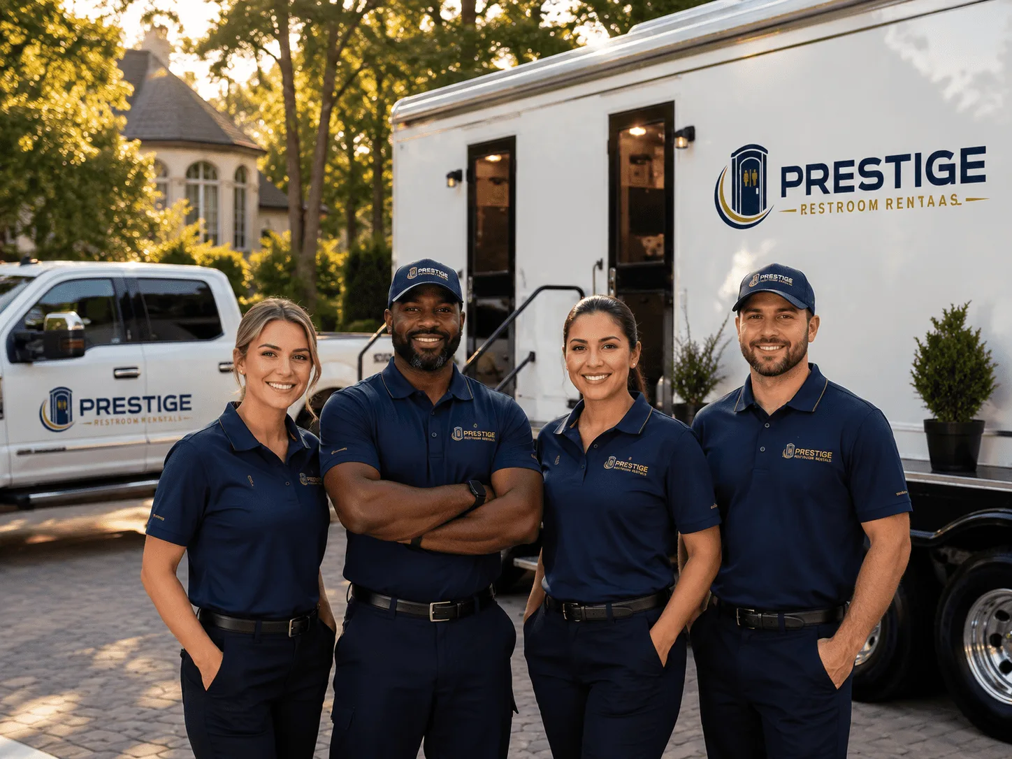 Trusted Luxury Portable Restrooms company in Simon, WV